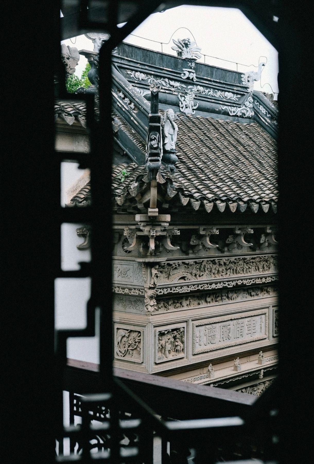 网师园砖雕门楼